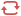 Red circular arrow icon